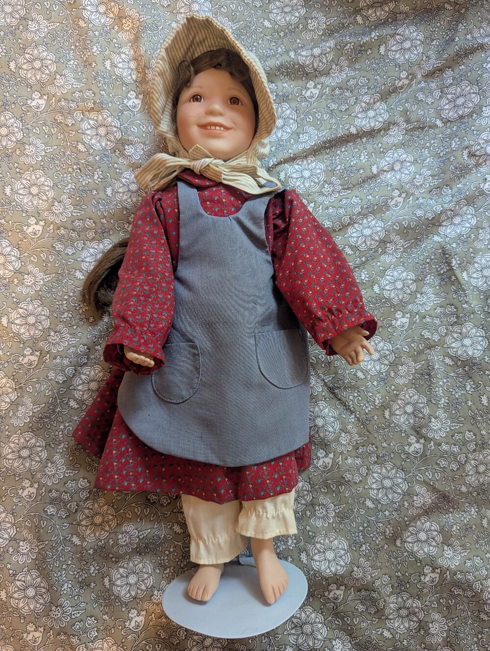 Prairie Girl Porcelain Doll